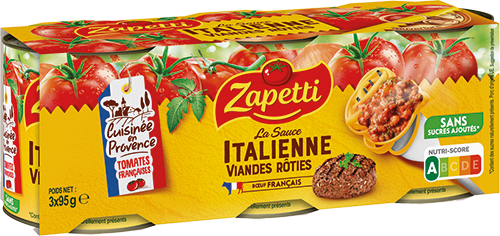 ZAPETTI LA SAUCE ITALIENNE code EAN 3218188 