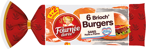 LA FOURNÉE DORÉE BRIOCH'BURGERS code EAN 3218222 
