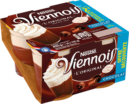 NESTLÉ VIENNOIS L'ORIGINAL CHOCOLAT OFFRE DÉCOUVERTE code EAN 3218368 