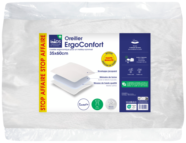  Oreiller Ergonomique Laboratoire Du Sommeil code EAN 3219080121575 