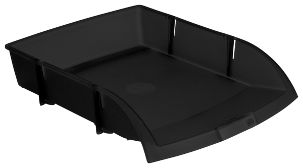 CORBEILLE À COURRIER NOIRE 
