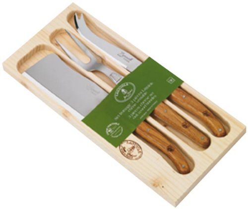 97146 coffret bois naturel 3 pièces fromage