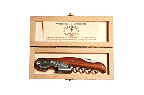 Sommelier couteau abs effet bois