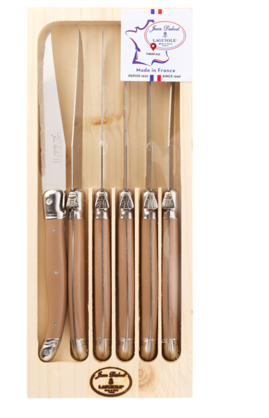 LOT DE 6 COUTEAUX STEAK OU CUILLÈRES A SOUPE OU...