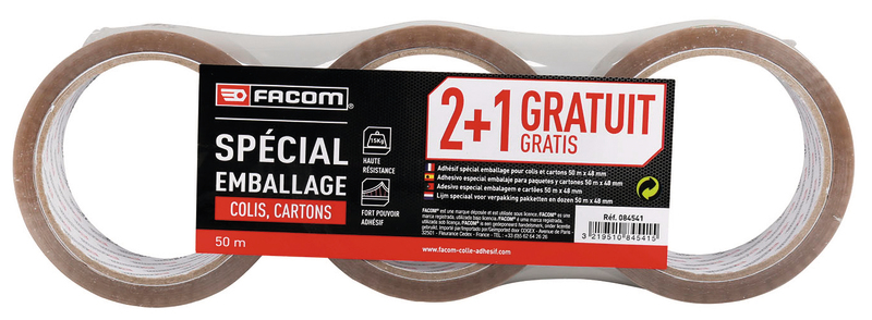 LOT DE 3 ADHÉSIFS DONT 1 GRATUIT FACOM