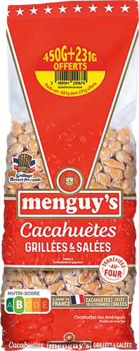 MENGUY'S CACAHUÈTES code EAN 3219686 