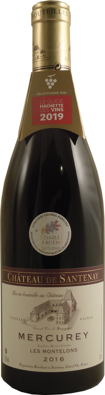 Château de Santenay AOP MERCUREY ROUGE 2016 Château de Santenay code EAN 3219850054041 