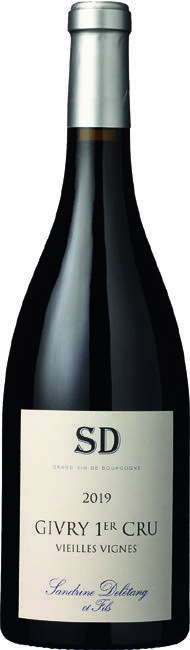 AOP GIVRY 1ER CRU SANDRINE DELETANG "VIEILLES VIGNES" 2019 3219850057226 