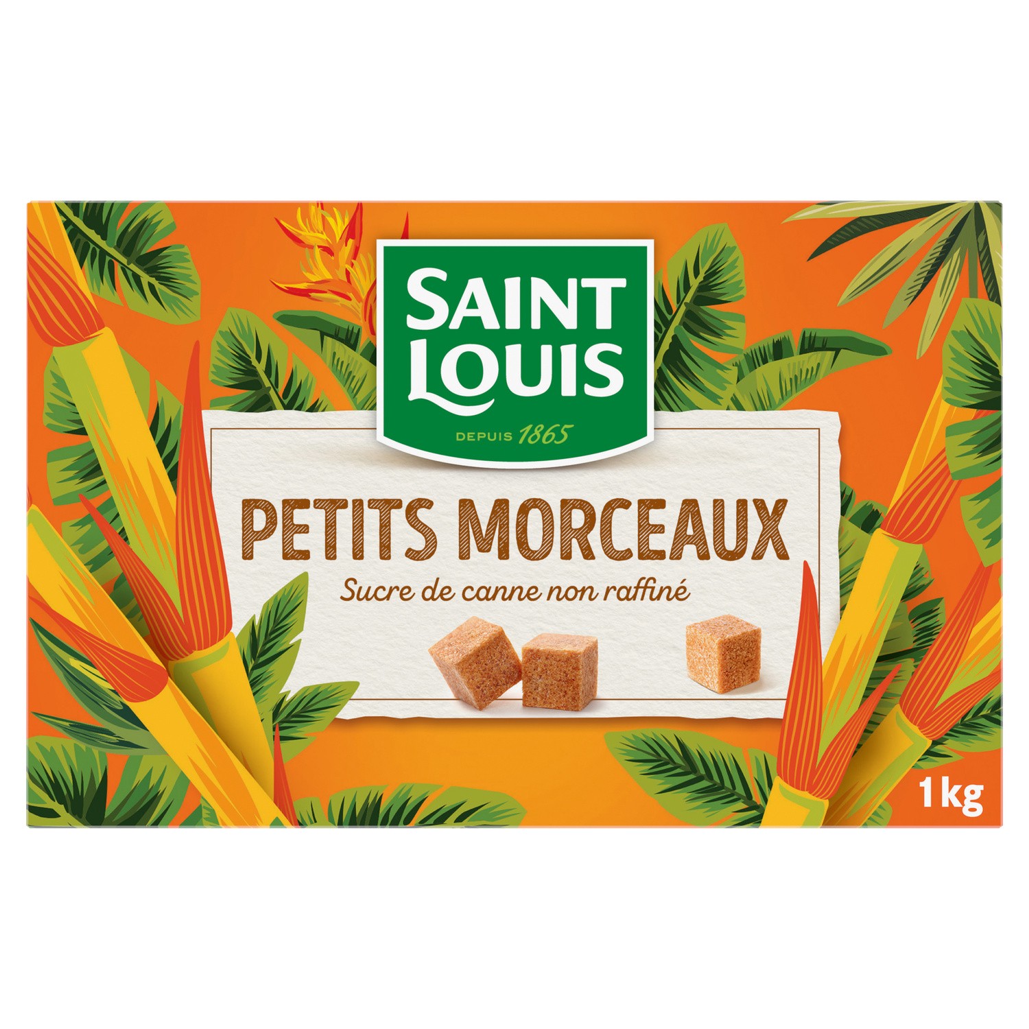 Sucres de canne  non raffiné SAINT LOUIS