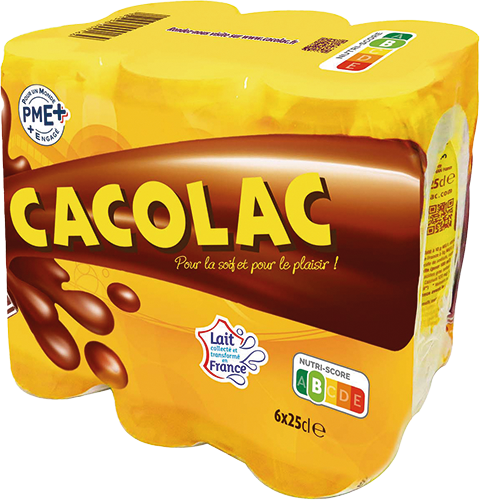CACOLAC BOISSON AU LAIT ET AU CACAO code EAN 3220048 