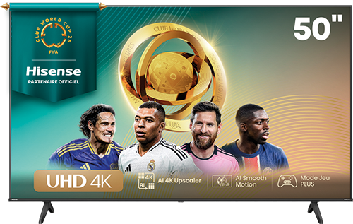 HISENSE TV LED 50A6Q 50” (POUCES) 126 CM code EAN 3220077 