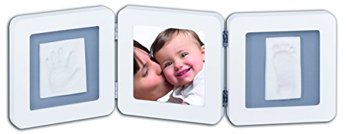 Double print frame - blanc / gris