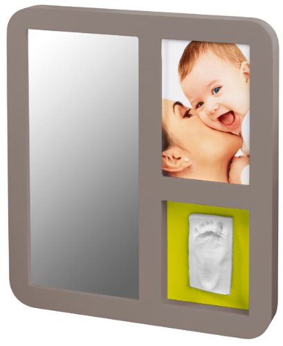 Cadre photo modern mirror print frame - taupe /...