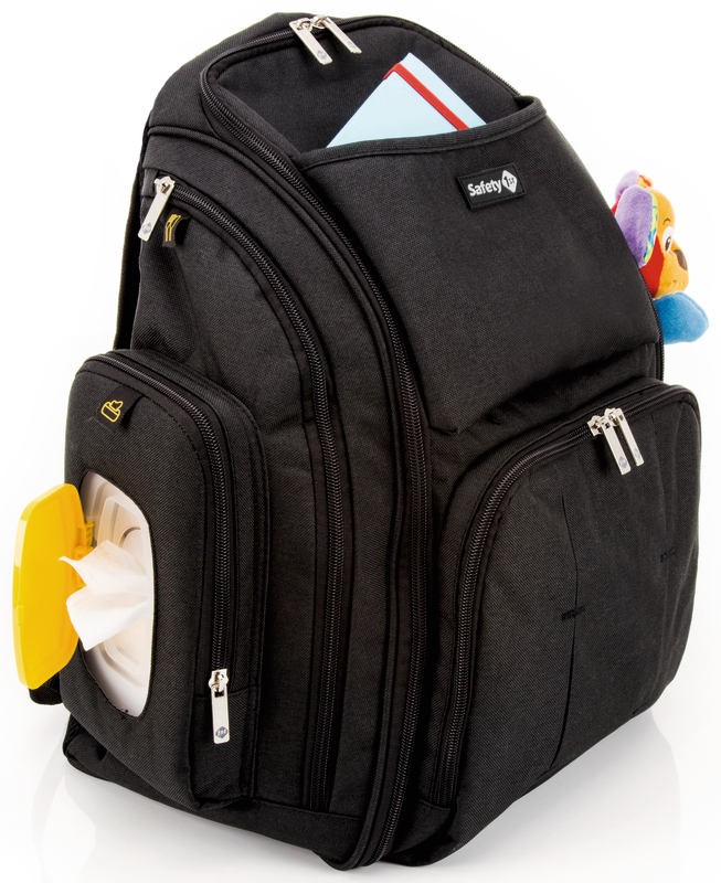 SAC À DOS BACK PACK BLACK SAFETY FIRST