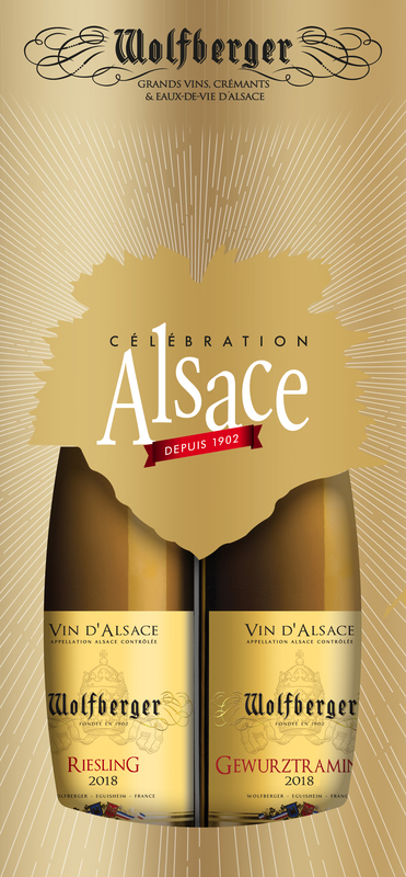 COFFRET DE 2 BOUTEILLES AOP ALSACE BLANC RIESLING ET AOP ALSACE BLANC GEWURZTRAMINER Wolfberger 3221243617344 Wolfberger COFFRET DE 2 BOUTEILLES AOP ALSACE BLANC RIESLING ET AOP ALSACE BLANC GEWURZTRAMINER Wolfberger 3221243617344 Wolfberger