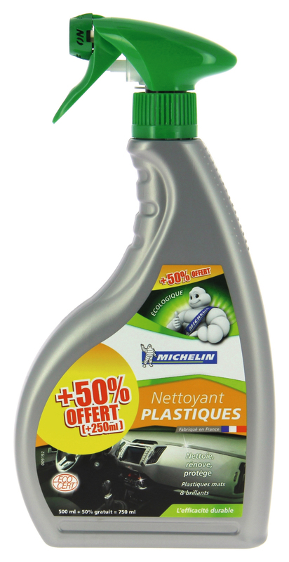 NETTOYANT PLASTIQUE ÉCO +50% GRATUIT MICHELIN