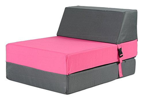 066127 mangue chauffeuse 1 place polyester gris...