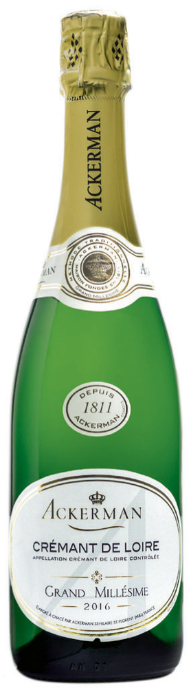 A.O.C.(1) CRÉMANT DE LOIRE ACKERMAN GRAND MILLÉSIME 2016 3221580060698 (3221580060698)