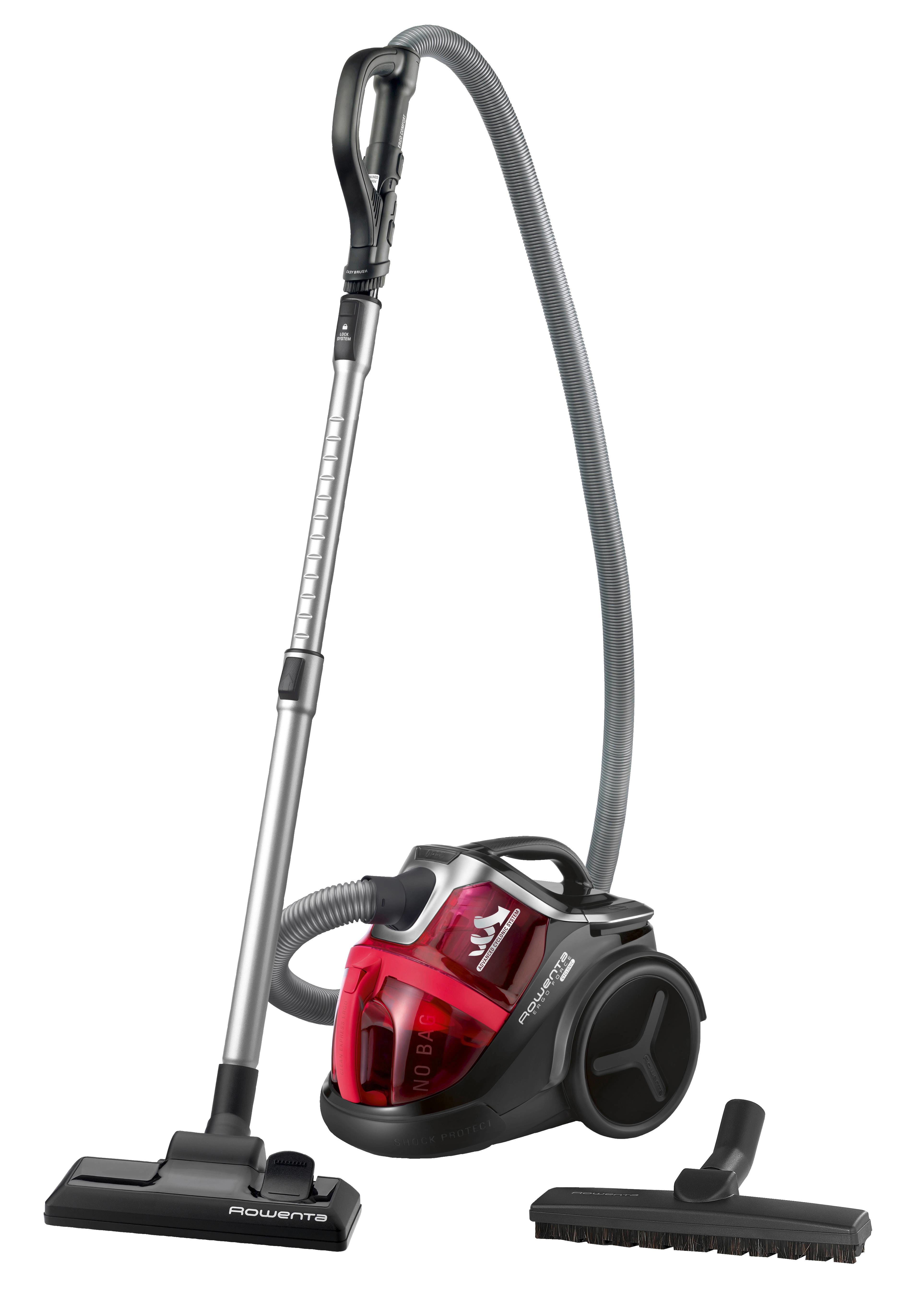 Aspirateur sans sac Ergo Force Cyclonique RO672...