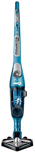 Rh8872wo air force extrême vision pro aspirateur balai sans fil 25 v bleu lagon glossy 25 x 25,5 x 119 cm 3221610128602 Rowenta