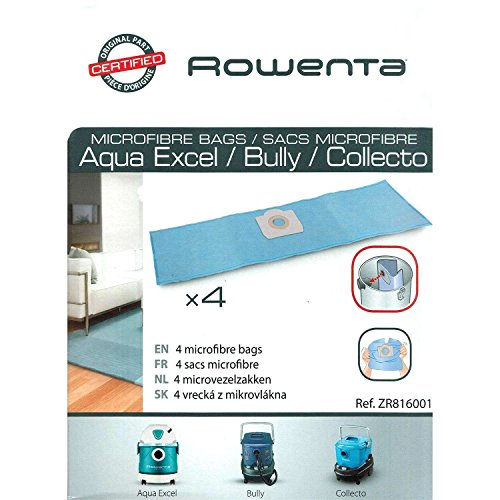 Lot de 4 sacs microfibre