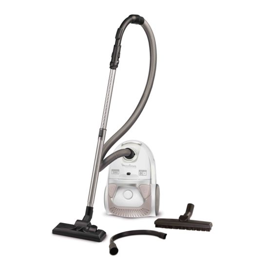 MOULINEX Aspirateur avec sac - MO3967PA - Blanc...