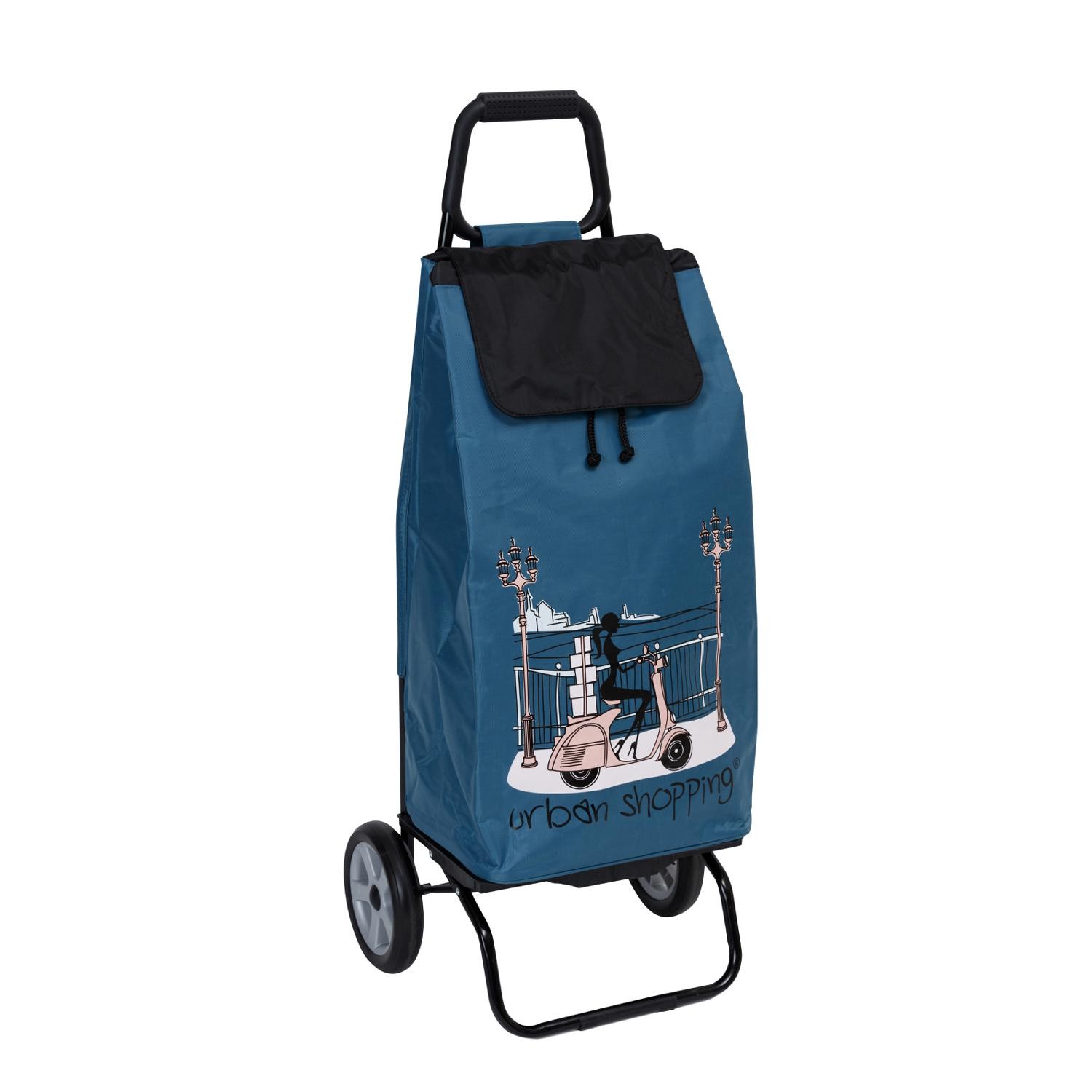 SANS MARQUE Poussette de marché fantaisie 2 roues 55L DOMO code EAN 3222136011126 