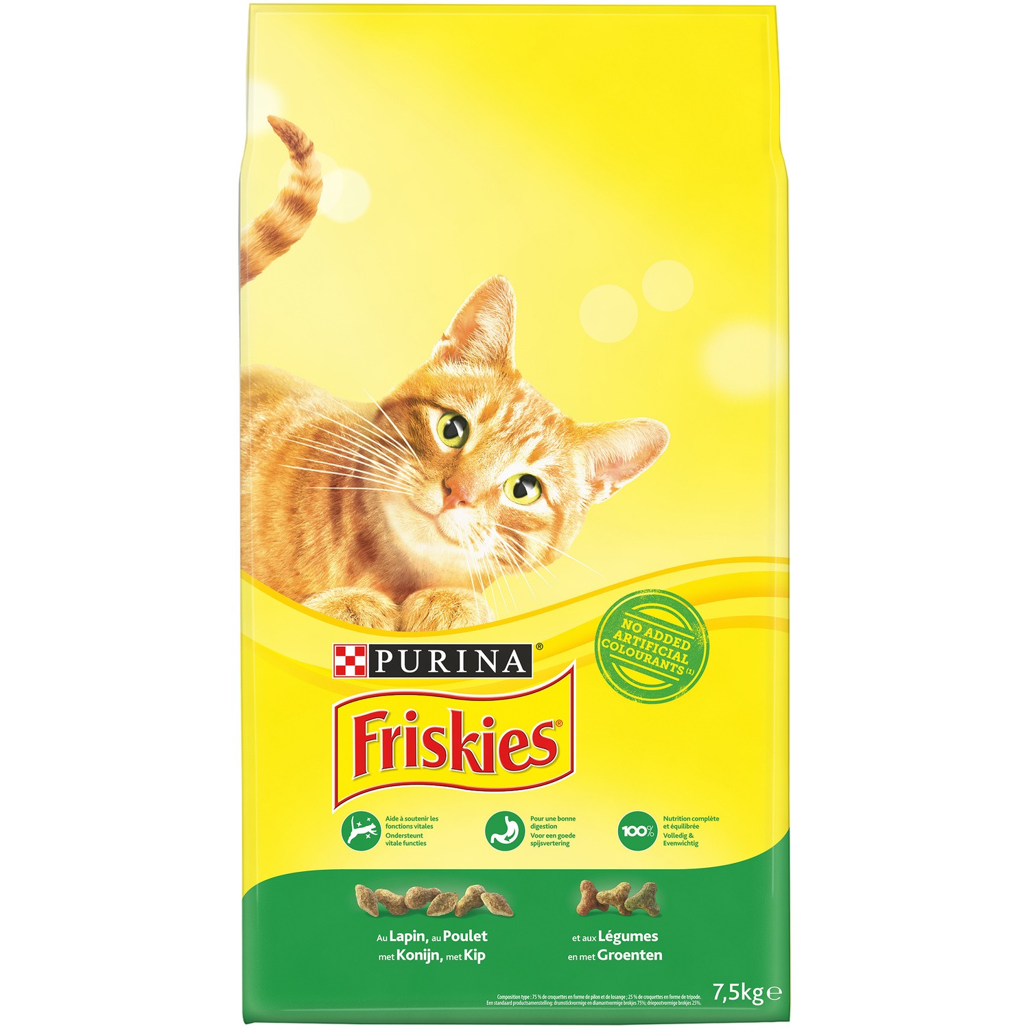 Croquettes chats lapin poulet FRISKIES