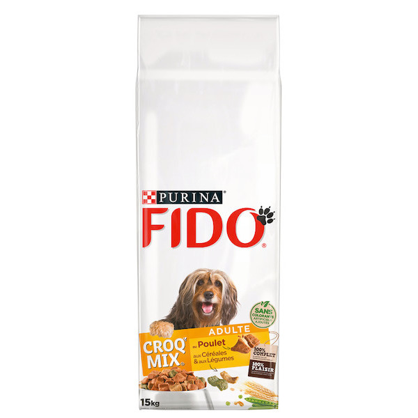 Croquettes Croq'Mix au poulet pour chien adulte