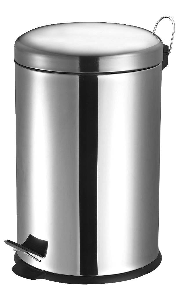 Poubelle à pédale en inox 20 L