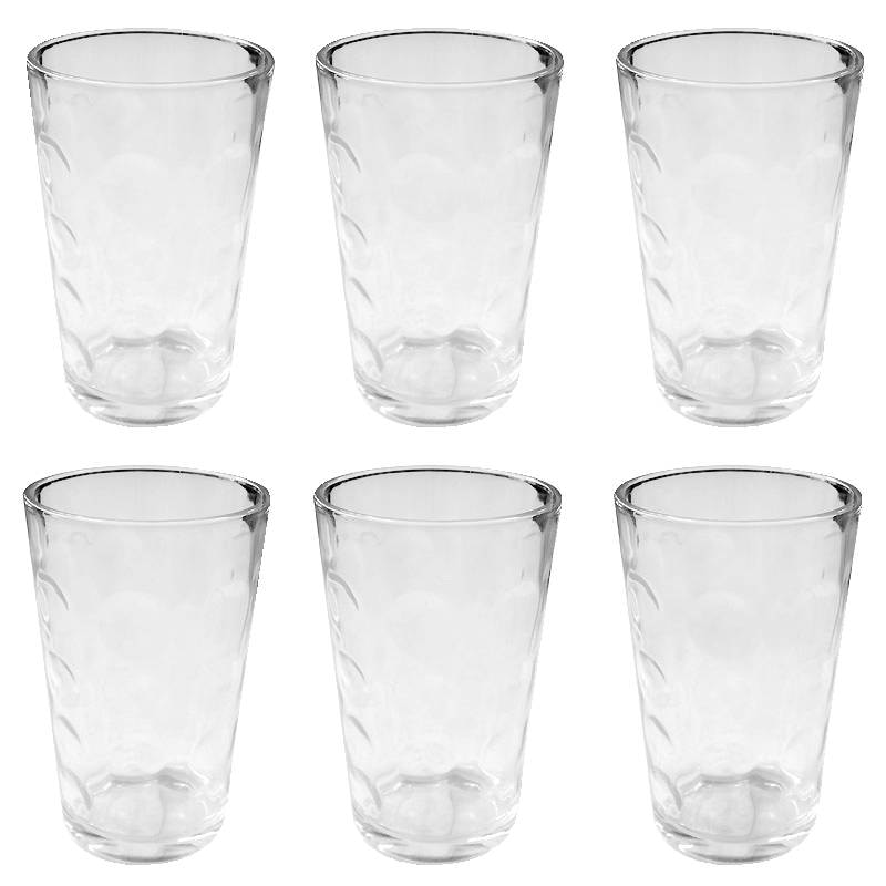 Lot de 6 gobelets 20 cl POIS