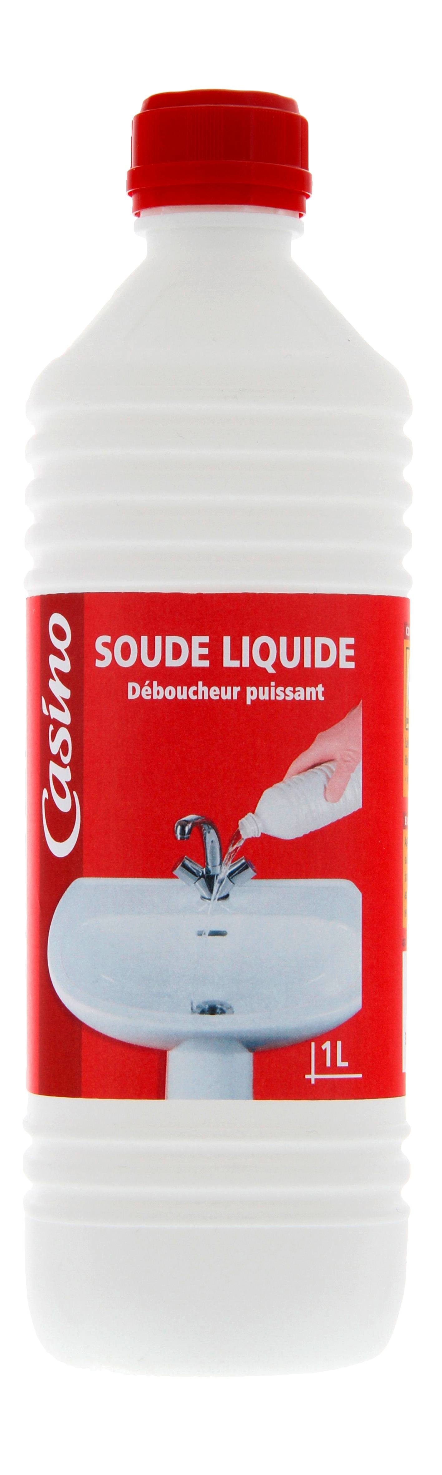 Soude liquide déboucheur