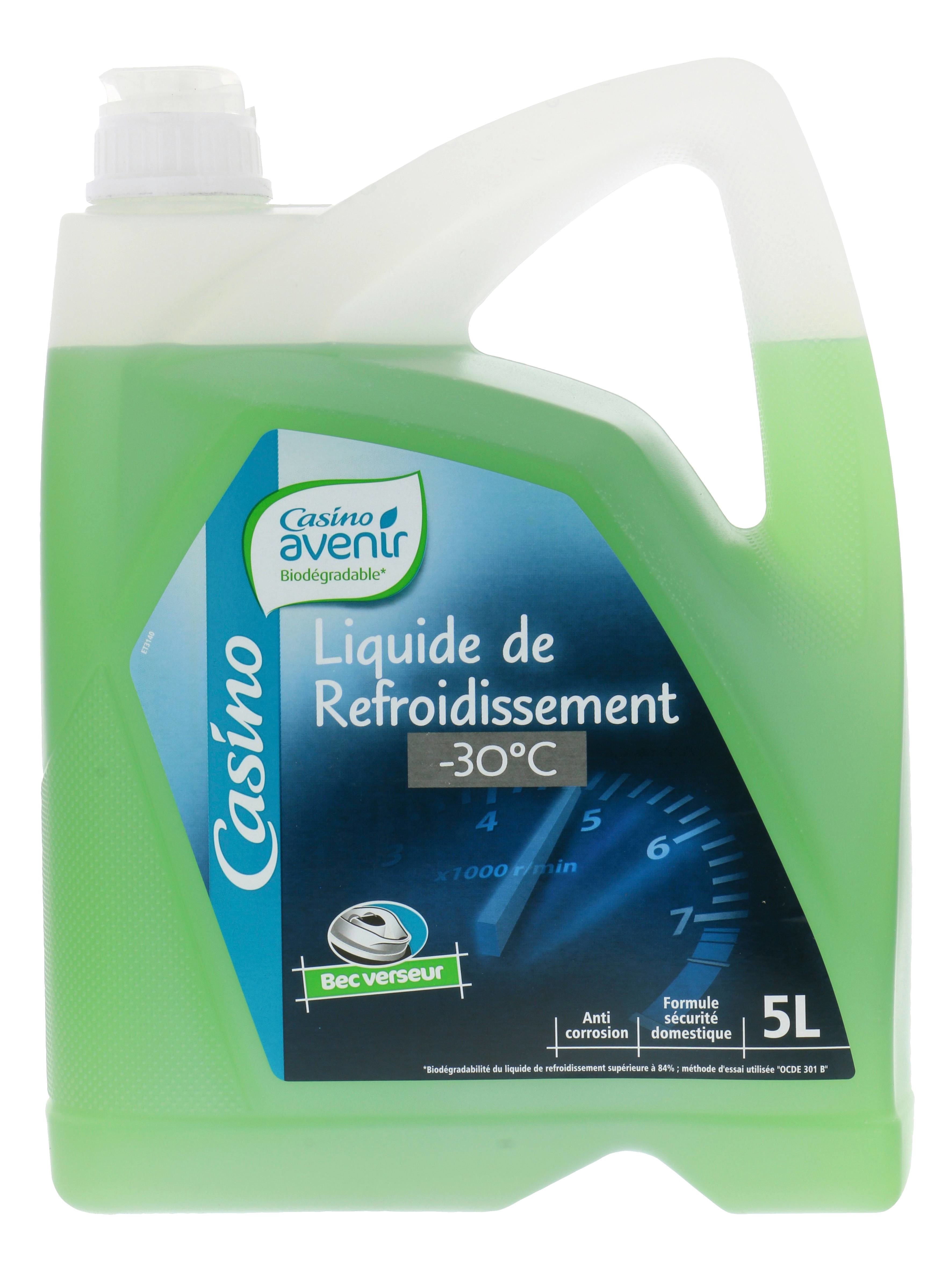 CASINO Liquide de refroidissement biodégradable code EAN 3222476166777 