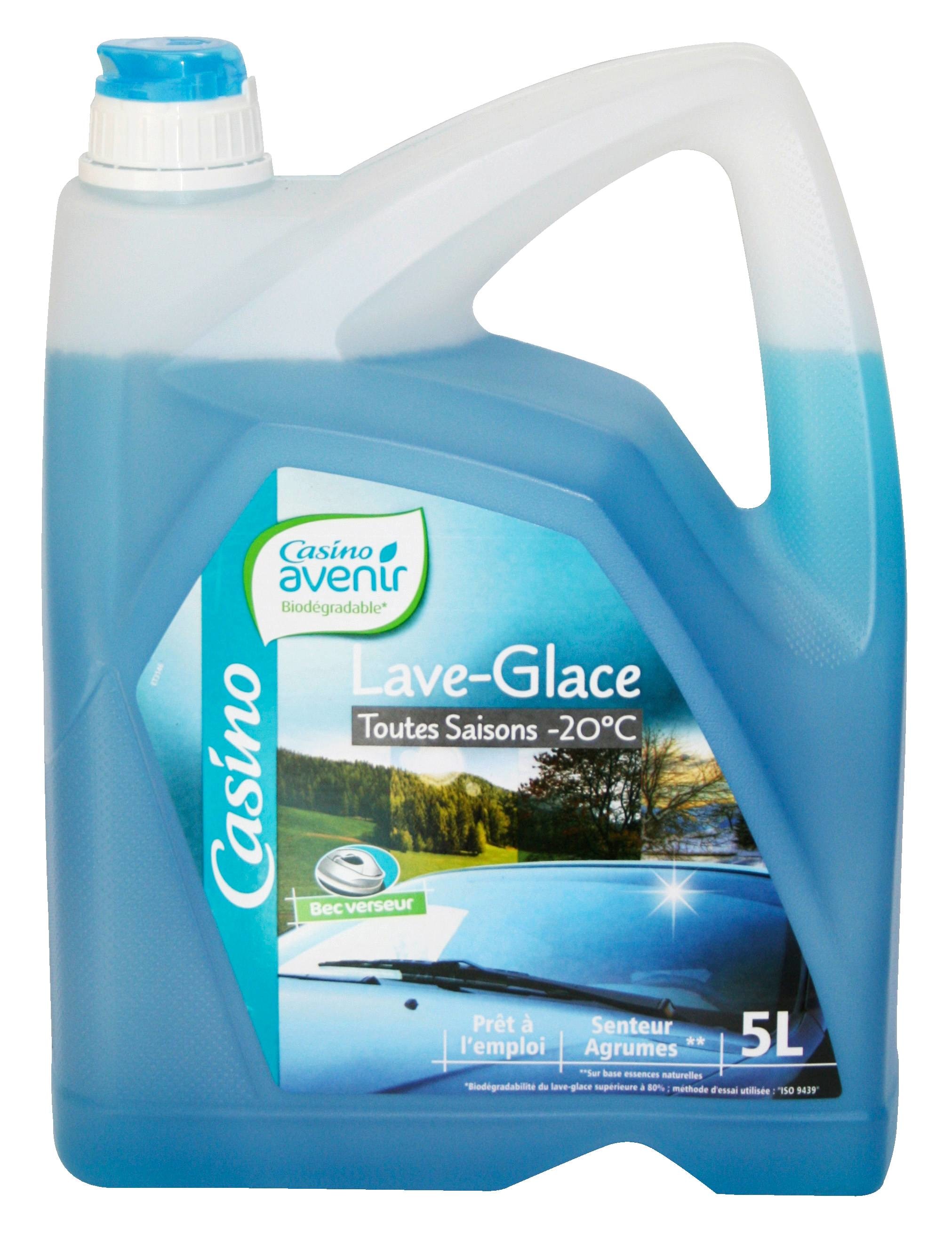 CASINO Lave glace biodégradable code EAN 3222476172693 