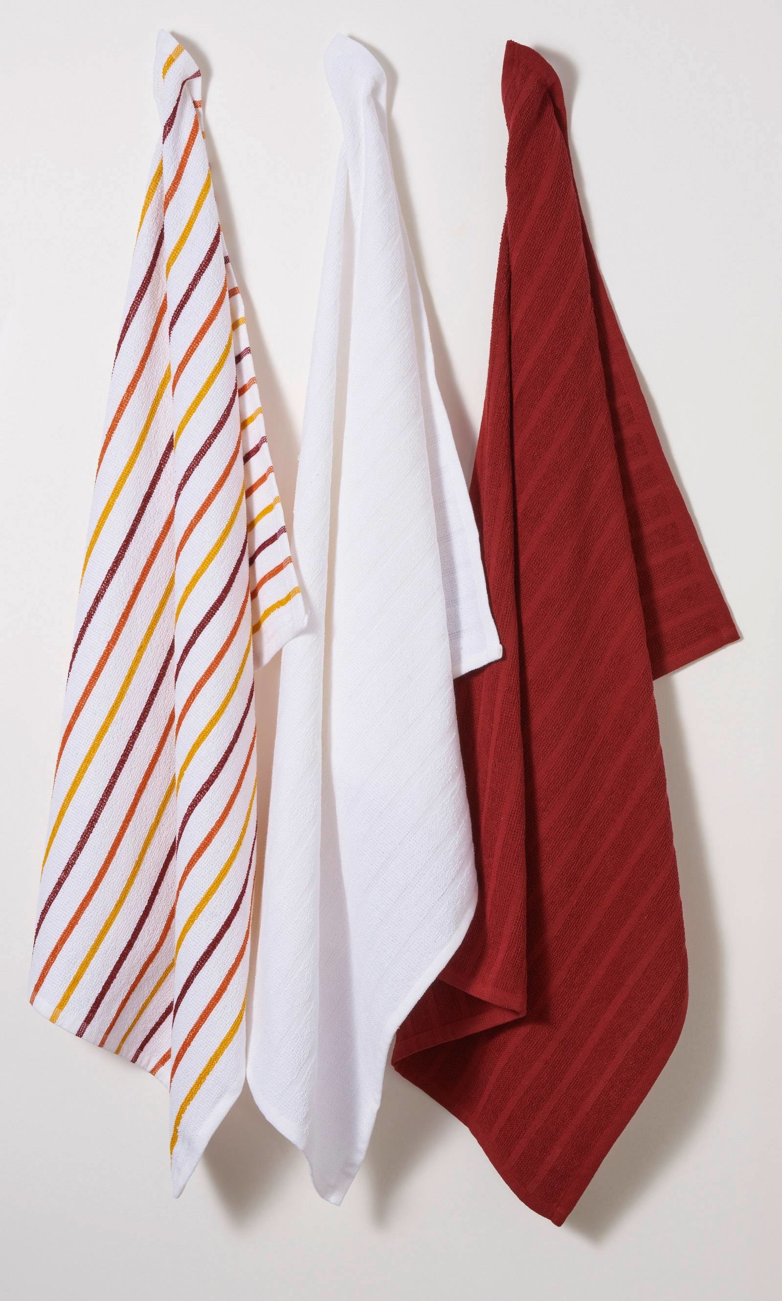 Lot de 3 torchons 50 x 70 cm TERRYL