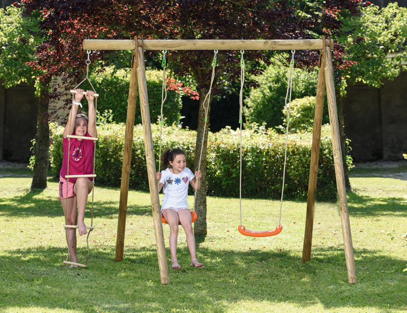 PORTIQUE EN BOIS TIRIDOU 2,30 M - 3 AGRÈS Trigano