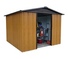 YARDMASTER YARDMASTER Abri de jardin - Métal - Marron - 10.76m2 code EAN 3222874101301 