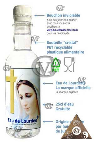 La veritable Eau de Lourdes 3222914303351 Eau La veritable Eau de Lourdes 3222914303351 Eau