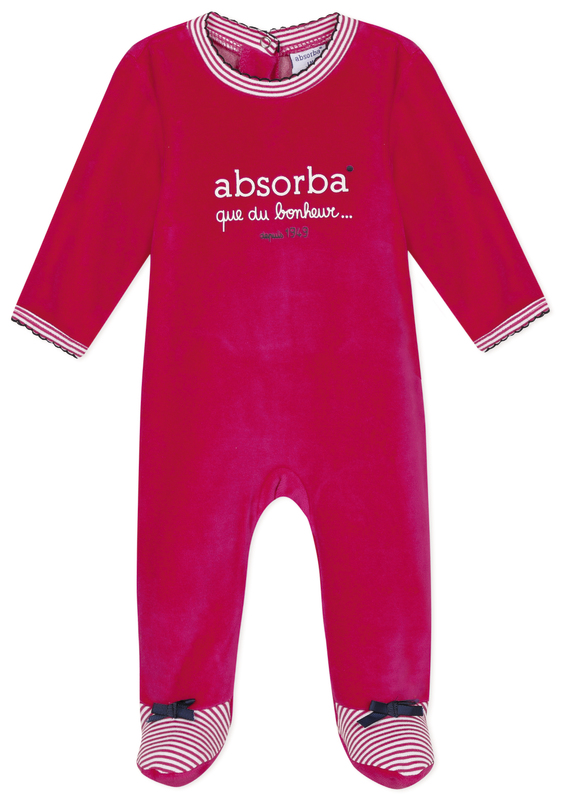 ABSORBA LOT DE 2 PYJAMAS DORS BIEN VELOURS GARÇON ABSORBA code EAN 3223772509572 