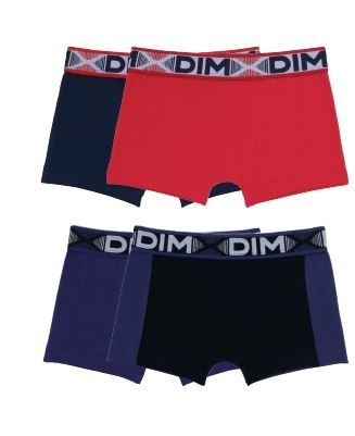 LOT DE 2 BOXERS JUNIOR GARÇON