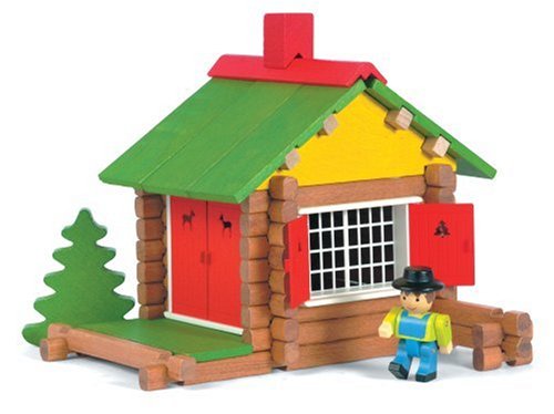 - jouet en bois - maison forestiere - 70 pieces