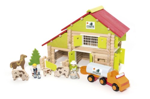 Jeujura - 8054 - Jeu de Construction - Chalet à...