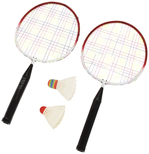 - 138 - jeu de plein air - badminton - 2 raquet...