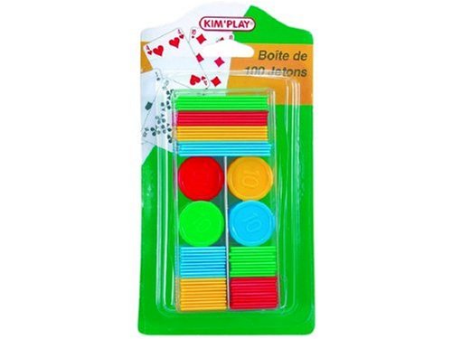 - jeu de voyage - boite de 100 jetons