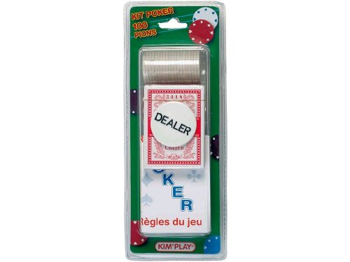 - autres - pack poker 100 jetons + regle