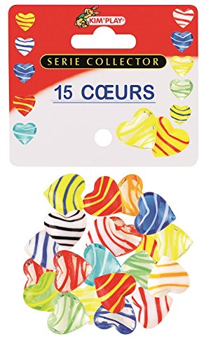Kim'play - 9045 - Billes - 15 Cœurs