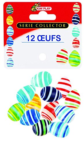 Kim'play - 9046 - Billes - 12 Œufs