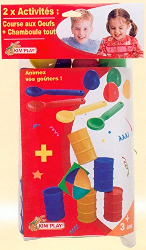 Course Aux Oeufs et Chamboule Tout - Jeu Animat...