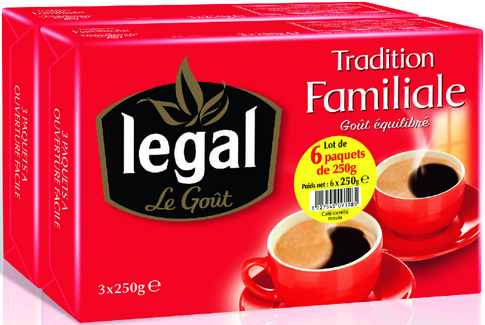 CAFÉ MOULU “LEGAL” 3227540091085 (3227540091085)