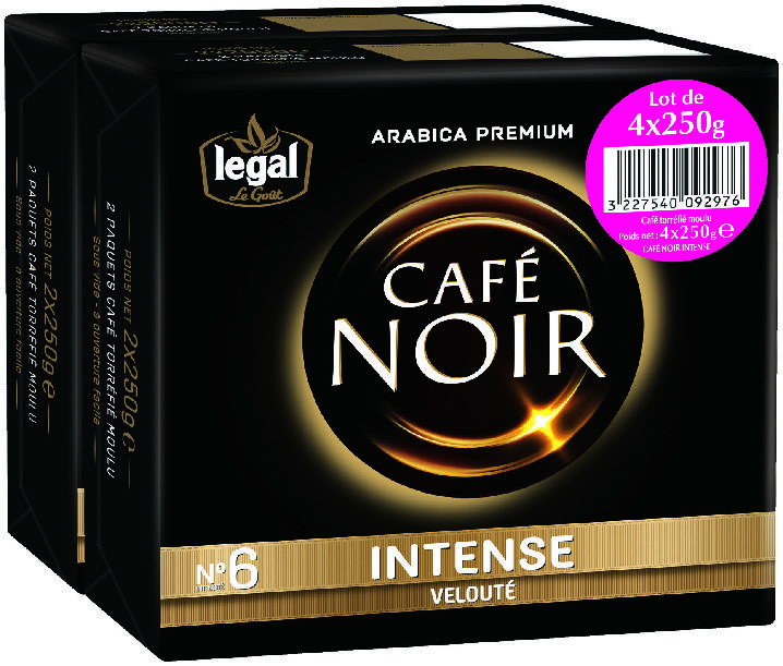 CAFÉ MOULU “CAFÉ NOIR DE LEGAL” 3227540092976 (3227540092976)